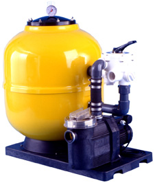 Sandfilter with pump